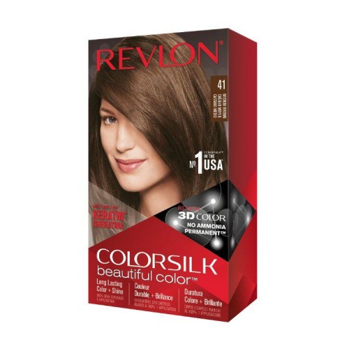 Revlon Color Silk Hair Color Medium Brown 41 (59.1ml)